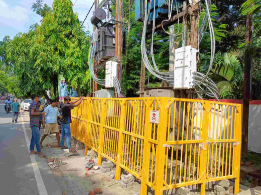सुरक्षा व्यवस्था को सुदृढ़ करने की दिशा में बिजली विभाग की पहल